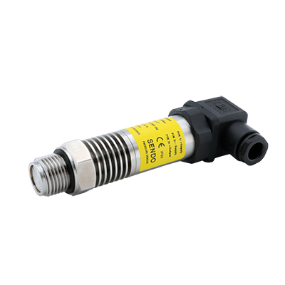 High temperature ressure sensor with flush connection
