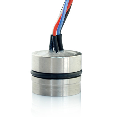 Piezoresistive pressure sensor capsule